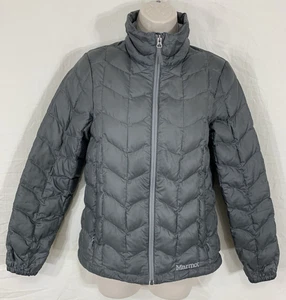 Imperfect MARMOT 800 Daunenfüllung gefütterte Jacke grau Damen S/SMALL - Bild 1 von 24
