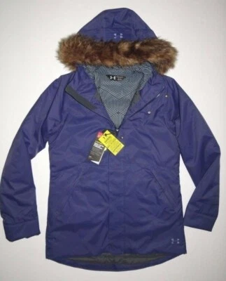 Chaqueta Abrigo Under Armour Mujer UA ColdGear Reactor Yonders Pequeña $250 Foto 1 de 4