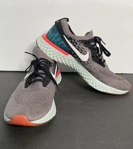 Nike Epic React Flyknit Gunsmoke Gray Running Shoes AQ0067-010 2018 Mens 11 US - Picture 1 of 13