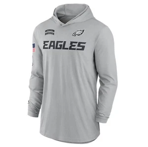 PHILADELPHIA EAGLES 2024 NIKE Salute To Service T SHIRT HOODIE Men's 3XL - Picture 1 of 5