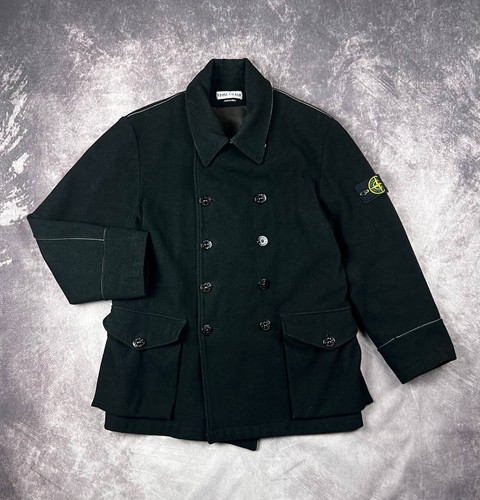 Cappotto uomo A I 2002 Stone Island vintage lana pea taglia L