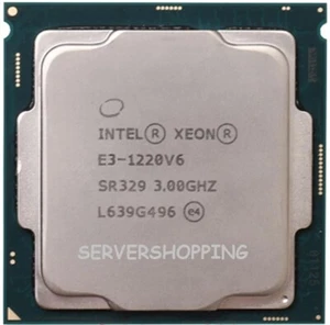 Procesador de CPU para servidor Intel Xeon E3-1220V6 SR329 @ 3,00 GHz - Imagen 1 de 1