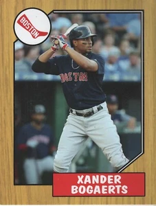 BASEBALL Poster Xander BOGAERTS (Sponsor My Test) - Picture 1 of 2