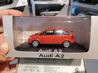Minichamps 1/43 Audi A2 1999 MINT with box dealer edition Very Rare - Immagine 1 di 4