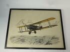 Vintage Militaria WWI Framed Aircraft Print Selection Available Please Choose
