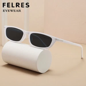 Men Women TR90 Square Sunglasses Outdoor Small Frame Glasses UV Protection New - Picture 1 of 23