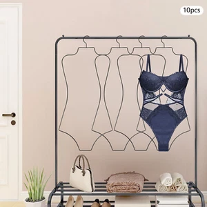 Körperform Bikinibügel Draht Körperform Display Kleiderbügel Metall Dessous Kleiderbügel - Bild 1 von 24