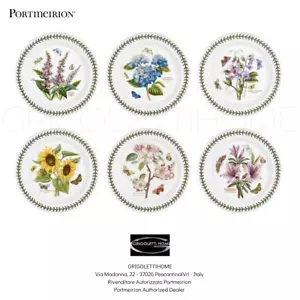 Portmeirion - Botanic Garden - Set 6 piatti piani Mix cm 27 - Rivenditore - Imagen 1 de 12