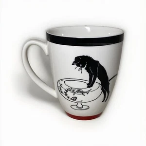 Le Chat Noir Mug Metropolitain Museum Of Art Mma 2014 Black Cat - Picture 1 of 6