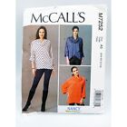 McCalls 7252 Wzór do szycia Luźny dopasowany sweter Dzianinowy top NIECIĘTY Damski rozmiar 6-14