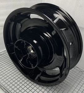 Harley 2009 -19 OEM TOURING Bright Black Wheel STREET GLIDE RIM REAR EXCHANGE - Picture 1 of 12