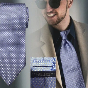 BANANA REPUBLIC EXQUISITE, CLASSIC ITALIAN WOVEN SILK NECKTIE, NWT $89 - Picture 1 of 9