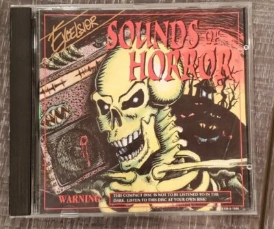 Excelsior SOUNDS OF HORROR: RARE 1994 CLASSIC HALLOWEEN SOUND EFFECTS & MUSIC CD - Image 1 of 3