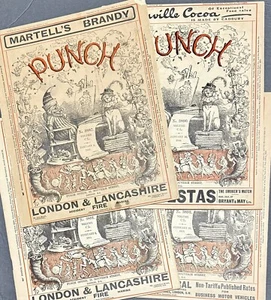 StampTLC UK Punch British London Charivari War History Satire Ad Literature 1916 - Picture 1 of 13