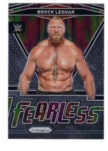 2022 Panini Prizm WWE Brock Lesnar No. 14, Fearless Insert - Bild 1 von 2