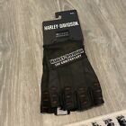 Harley Davidson 120th Anniversary Leather Fingerless Gloves Men’s Size: 3XL