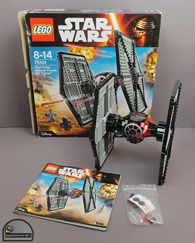 LEGO® Star Wars 75101 Special Forces Tie Fighter mit Anleitung+ OVP ohne Figuren - Bild 1 von 1