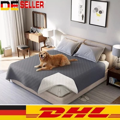 MARKENLOS Hundedecke Wasserdicht Tagesdecke Bettüberwurf Haustier Sofa Abdeckung Wohndecke