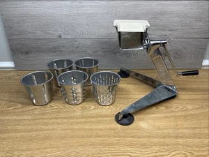 Saladmaster Machine Food Processor Salad Cutter Slicer Shredder Five Star - Picture 1 of 8