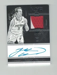 LUKE KENNARD 2017-18 Panini Noir PATCH AUTO #69/99 RC RPA Black White Rookie - Picture 1 of 2