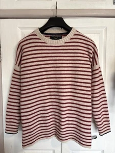 Paul Costelloe Striped Jumper Wool Blend Knit Sweater Womens Size 16 XL - Picture 1 of 24