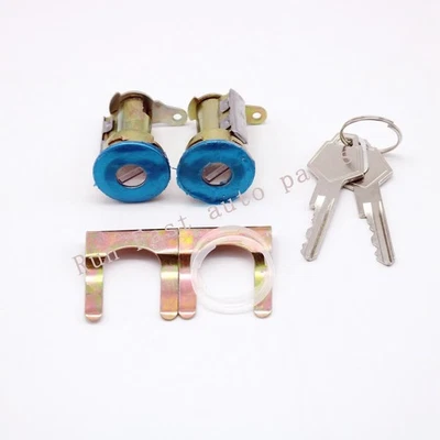 Para Dodge B100 B200 W100 Trailduster Nuevo 2 Piezas Cilindro de Cerradura de Puerta con Llave EE. UU. Foto 1 de 4