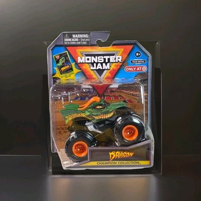 Monster Jam Dragon Champion Collection True Metal Die-Cast Toy Truck - Image 1 of 4