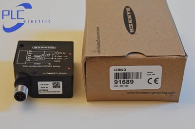 Banner LE250UQ Laser ranging sensor brand new free shipping With box - Image 1 of 4