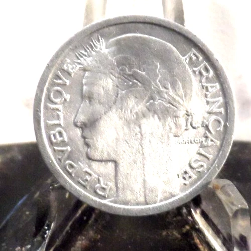 MONEDA FRANCESA DE 1 FRANCO 1945 CIRCULADA (71119) Foto 1 de 4