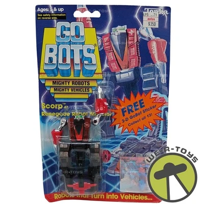 GoBots Scorp Renegade Robot Monster Mighty Robots & Vehicles Action Figure 1985 - Image 1 of 4