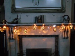 Premier Wooden LED Xmas Lantern Lights Decoration - Warm White NEW! Woodland - Picture 1 of 8