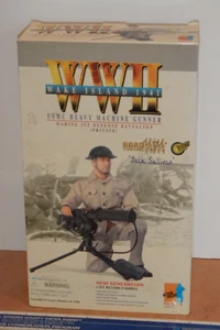 DRAGON 1/6 SCALE WWII WAKE ISLAND 1941 JACK SULLIVAN USMC MACHINE GUNNER, NOS - Picture 1 of 7