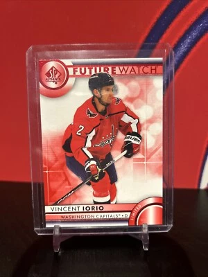 2023-24 SP Authentic Future Watch Red Vincent Iorio Washington Capitals #132 - Image 1 of 2