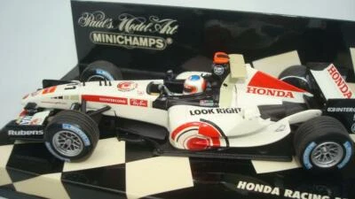 MINICHAMPS 1/43 HONDA RACING F1 TEAM R.BARRICHELLO 2006 LIMITED EDITION - Image 1 of 4
