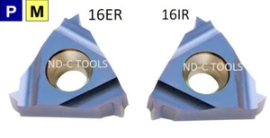 3x ISO Gewindeplatten 16ER./16IR. Vollprofil (Innen & Außen) Steigung 0,5- 3,0mm - Bild 1 von 1