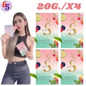 NQ S cross New Queen, 8 herbs for women, 1 box 15 capsules 20 g. x 4 pink boxes. - Picture 1 of 9