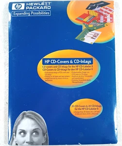Hewlett Packard HP CD Labels & CD Inlays 20 Pack - Picture 1 of 3
