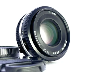 [JUNK] Nikon Ai-s AIS Nikkor 50mm f/1.8 MF Pancake Lens for FE2 FM2 F3  #16-2 - Picture 1 of 12