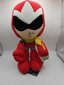 Mega Man 9" Plush PROTO MAN Capcom Animation - Picture 1 of 10