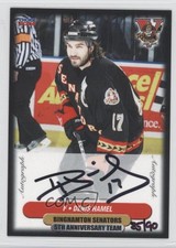 2006-07 Choice Binghamton Senators 5th Anniversary Team /90 Denis Hamel Auto
