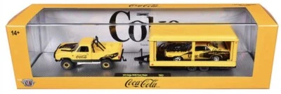 M2 MACHINES 1974 DODGE W200 POWER WAGON & 1971 PLYMOUTH HEMI CUDA AUTO HAULERS - Image 1 of 3