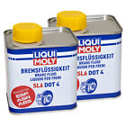 LIQUI MOLY Bremsflüssigkeit Brems Flüssigkeit Bremsen SL6 DOT-4 2 Stück á 500 ml