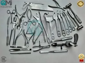 Set strumenti di chirurgia ortopedica trapano osseo motosega 29 pz - Foto 1 di 4