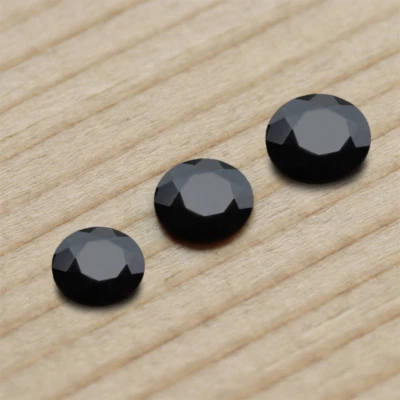 Black Diamond Gemstone Fits Cartier Santos 100 Watch Crown WSSA0006 W2020007 - Image 1 of 4