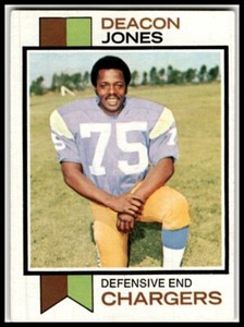 1973 Topps #38 Deacon Jones San Diego Chargers
