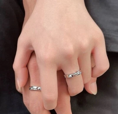 gioielleria，prodotti in argento，carino, moda，anelli,senso progettuale，amore - Immagine 1 di 4