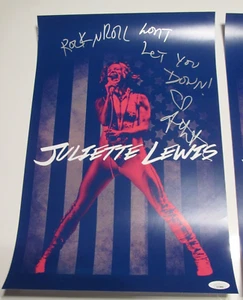 JULIETTE LEWIS HANDSIGNIERT HANDSIGNIERT 11 X 17 POSTER JSA COA - Bild 1 von 2