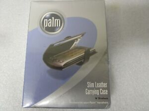 Palm Pilot Slim Leather Carrying Case for Palm V Series 10405U - Factory Sealed