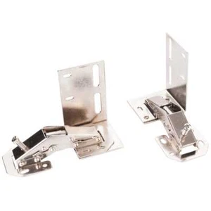 A Pair Of Kitchen Cabinet Sink Front Tip Tilt Out Tray Steel Hinges Replacement - Picture 1 of 1