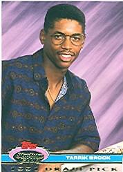 1992 Stadium Club Dome Baseball Card #21 Tarrik Brock Rookie